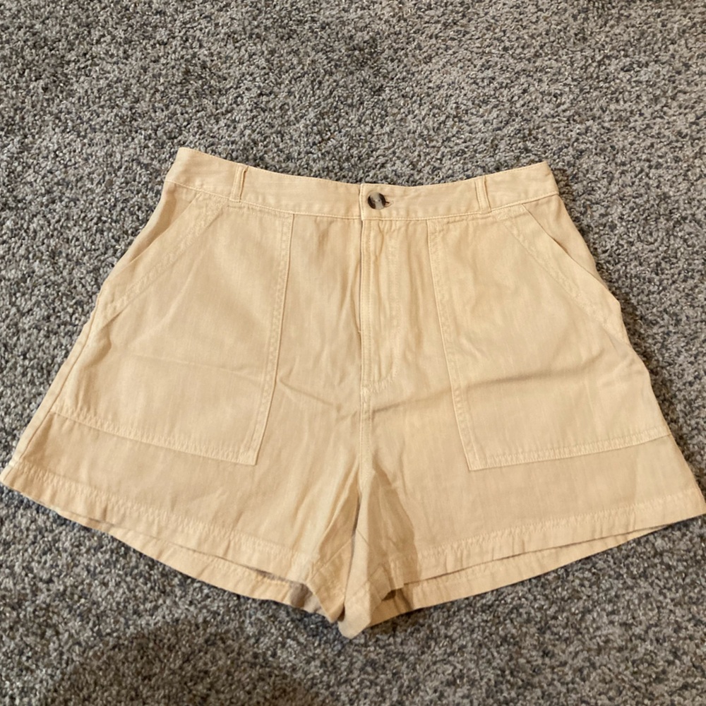 Women's Beige Shorts